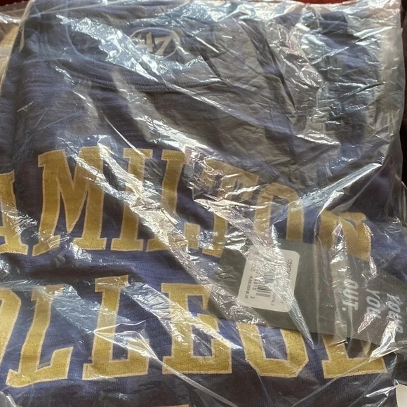 ‘47 Hamilton College Football Graphic Team Short Sleeve T Shirt - Picture 5 of 5